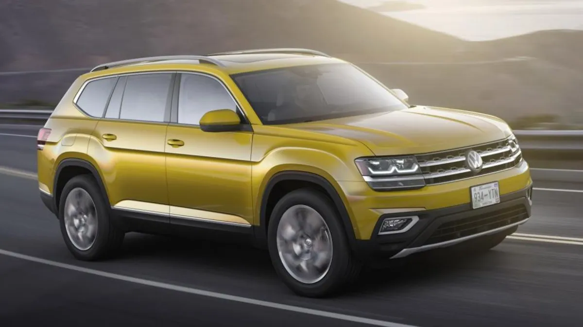 VW викотив новий семимісний кросс Atlas