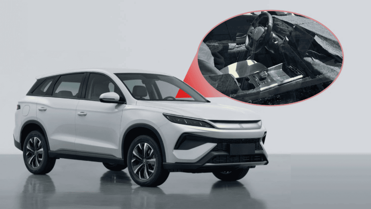 Розкрито інтер’єр нового BYD Song Pro DM-i