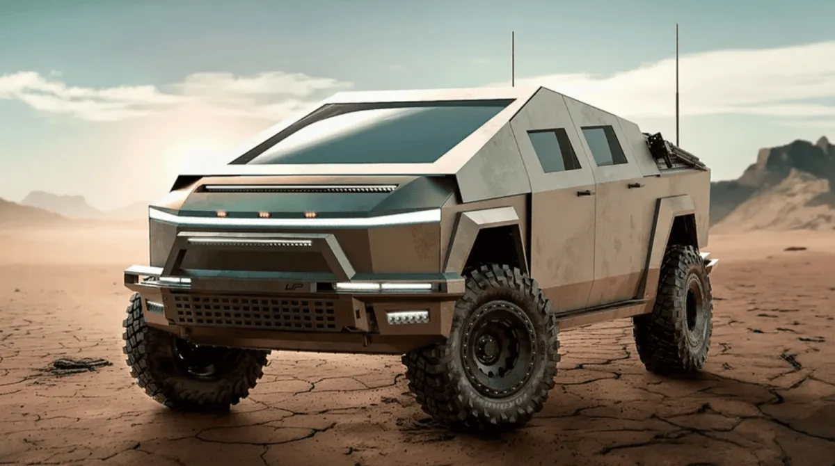 Пакет «Sting» від Archimedes Defense перетворює Tesla Cybertruck на неприступну фортецю