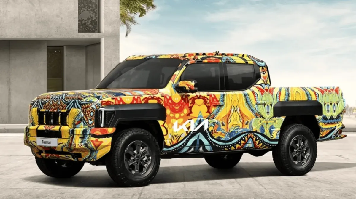 Kia Tasman 2025: Тизер демонструє позашляхові здібності (ВІДЕО)