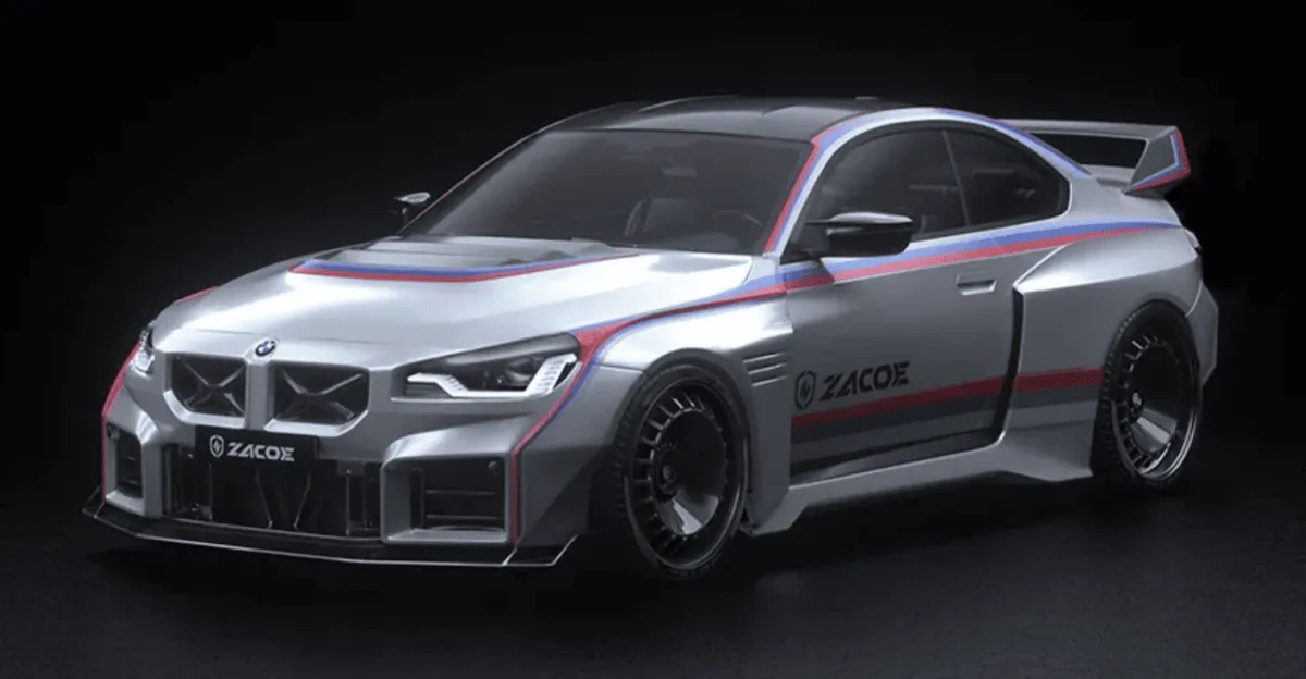 Сучасний BMW G87 M2 з ретро-стилем від Zacoe Performance