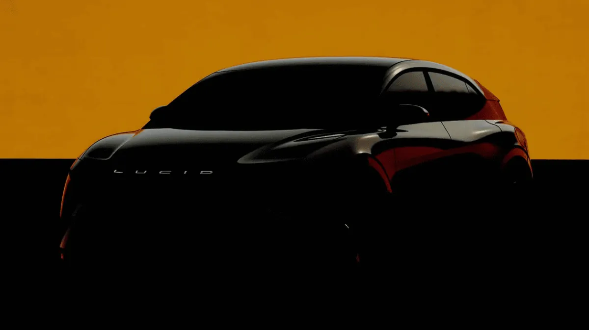 Перший тизер майбутнього середньорозмірного кросовера від Lucid