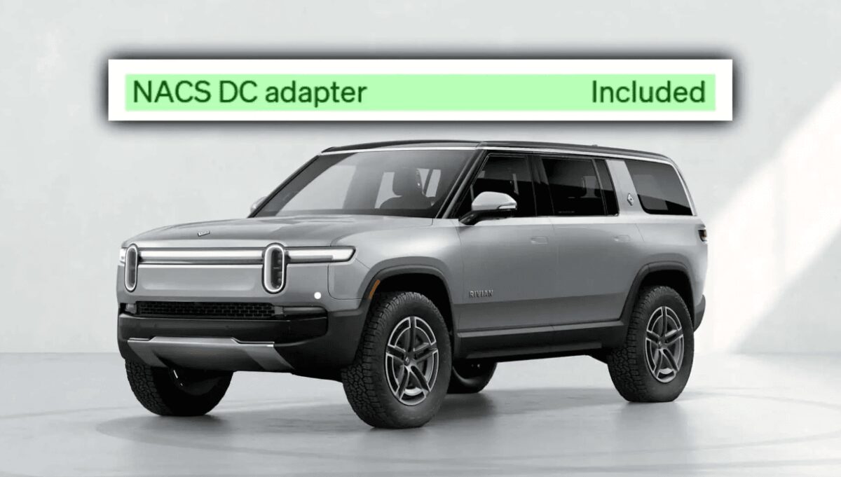 Rivian пропонує безкоштовний зарядний адаптер для нових клієнтів