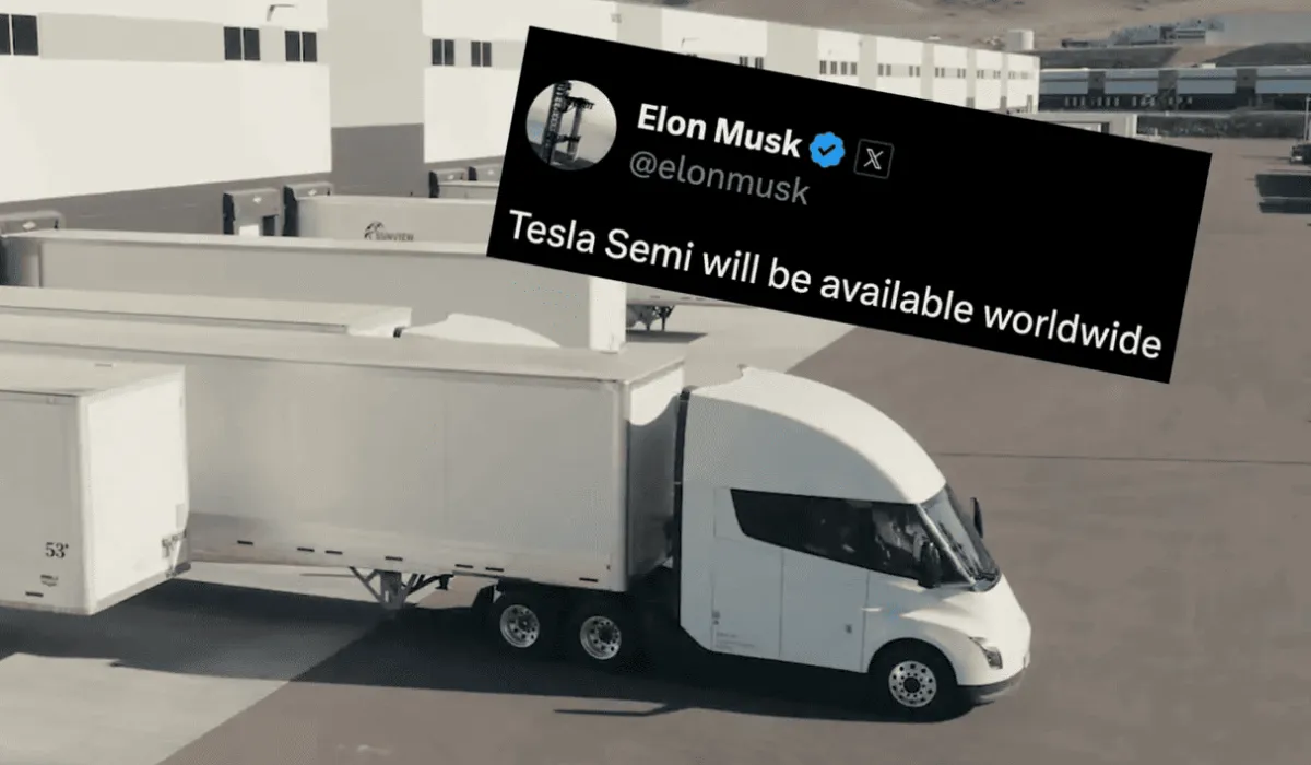 Tesla Semi на шляху до глобального ринку з новими можливостями