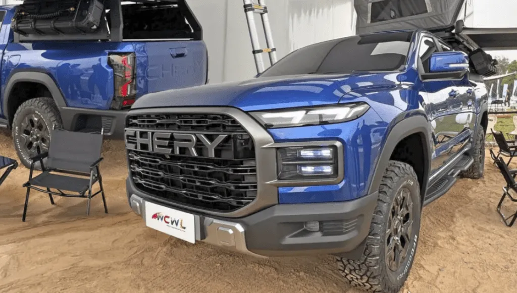 Chery готує до випуску новий пікап KP11: Світова прем’єра в 2025 році