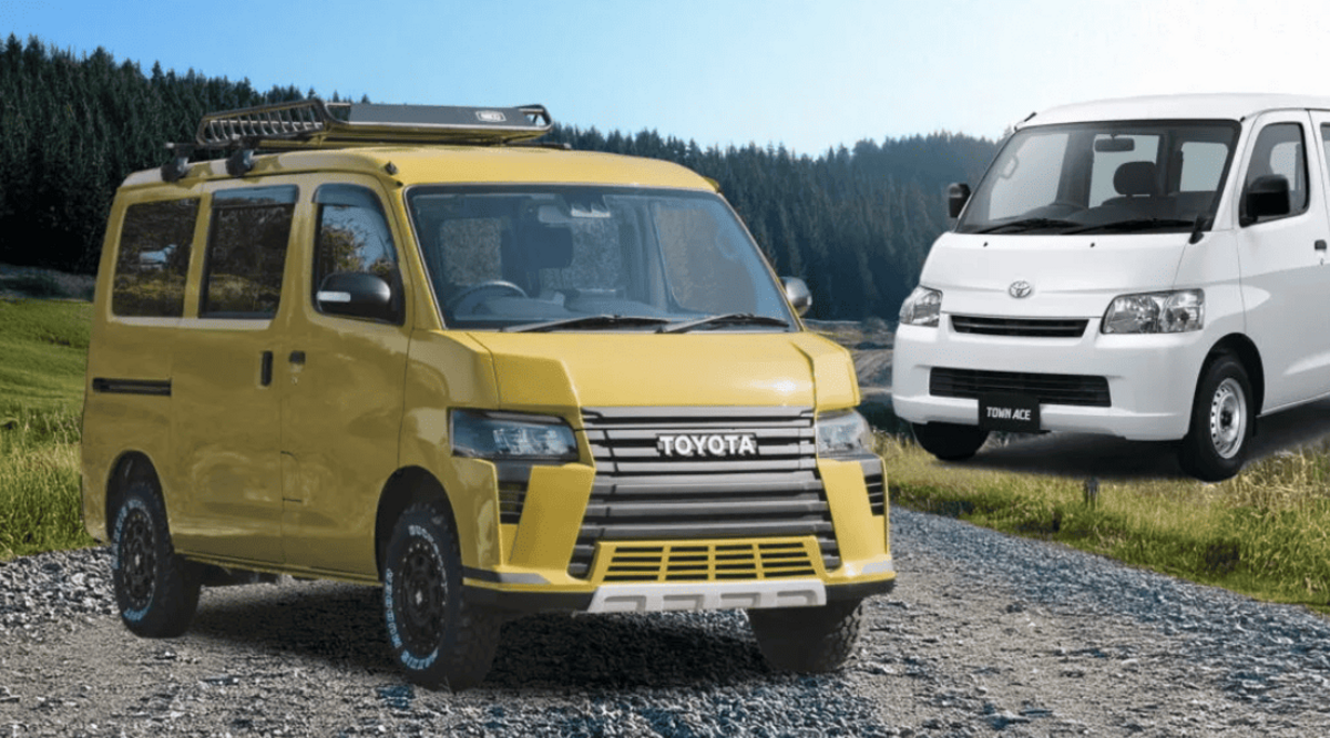Toyota Town Ace перетворюється на Mount Ace: Новий позашляховик від Papamama Cars
