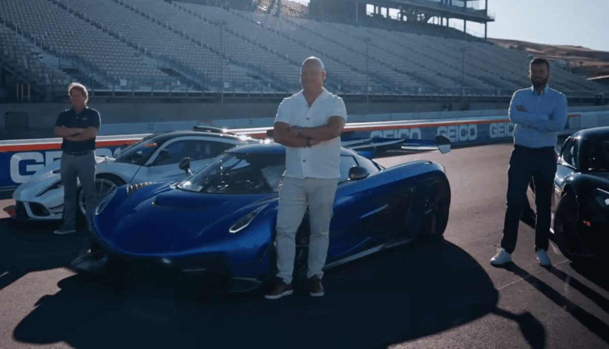 Генеральні директори Koenigsegg, Hennessey і Rimac тестують гіперкар один одного (ВІДЕО)