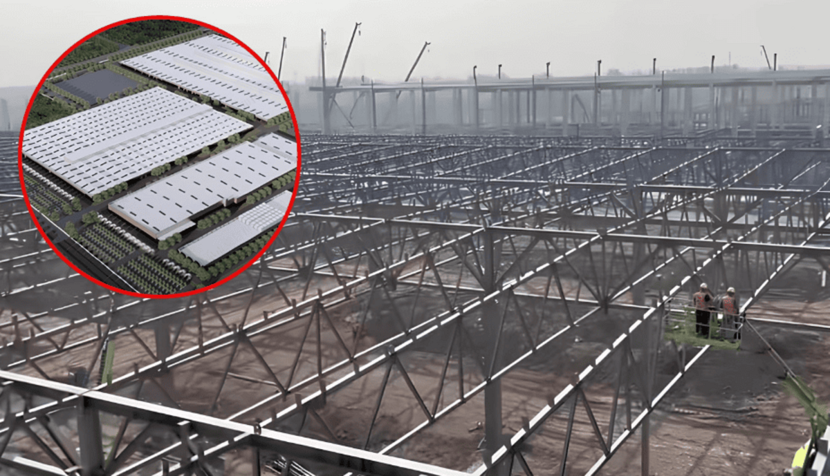 Завершено будівництво сталевої конструкції другого заводу Xiaomi для виробництва автомобілів