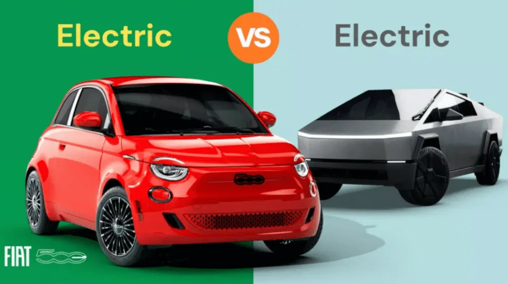 Fiat настільки відчайдушно потребує уваги, що порівнює 500e з Cybertruck від Tesla