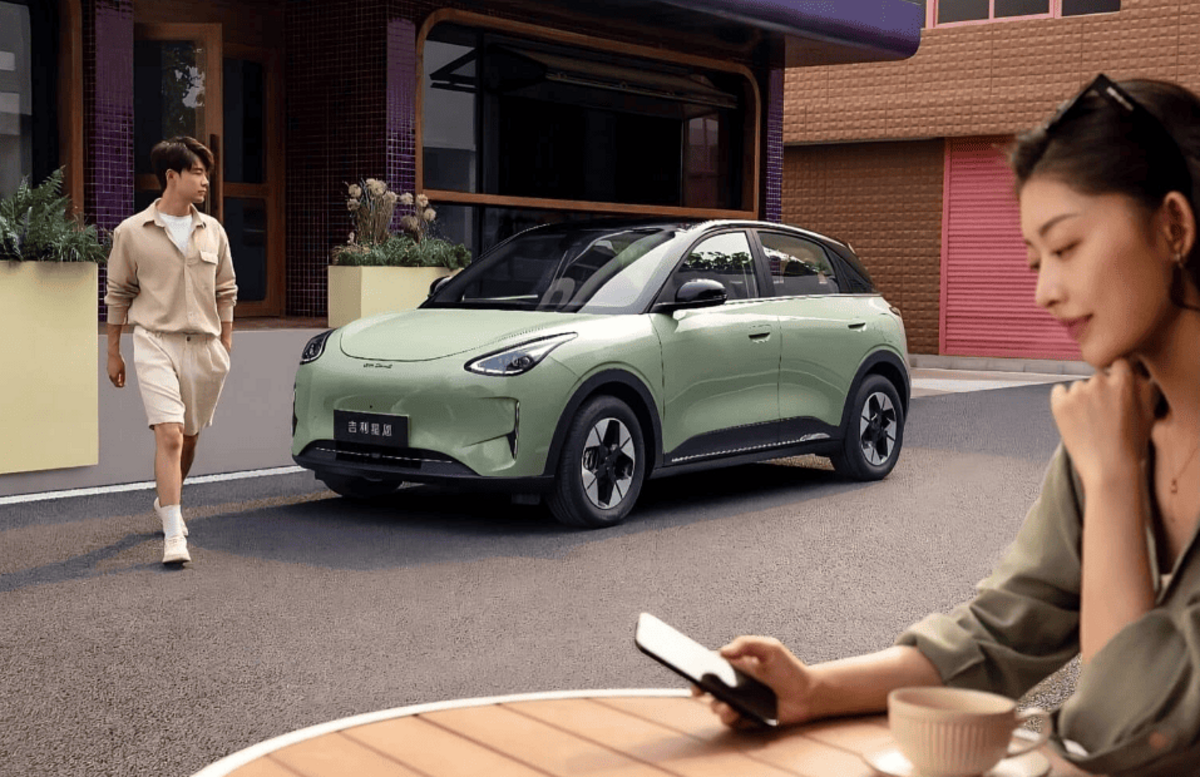 Geely представила електромобіль Geome Xingyuan EV