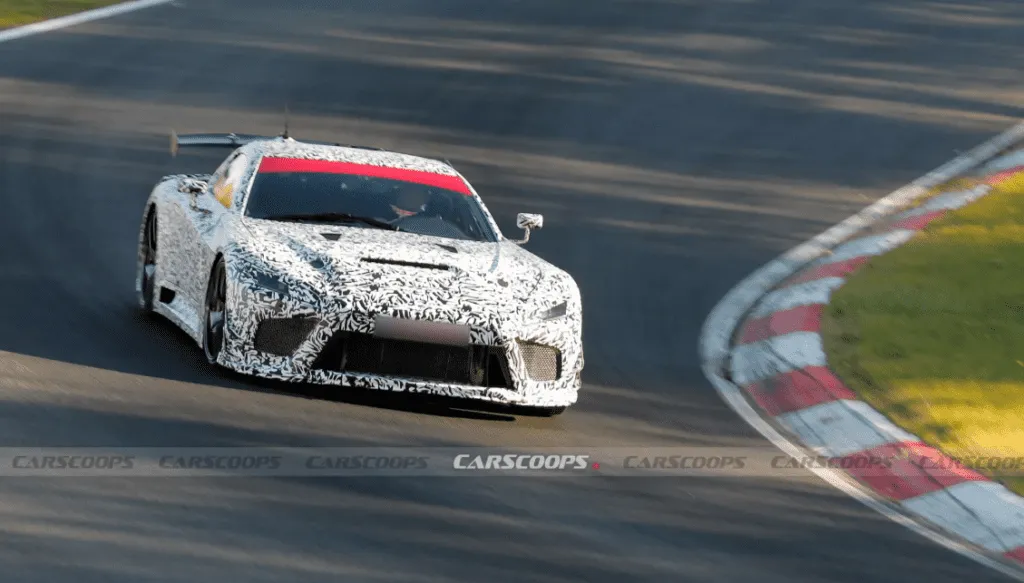 Lexus тестує прототипи своєї наступної моделі суперкара