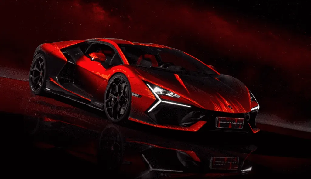 Lamborghini презентувала унікальну версію Revuelto для Китаю з космічним полум’ям на кузові