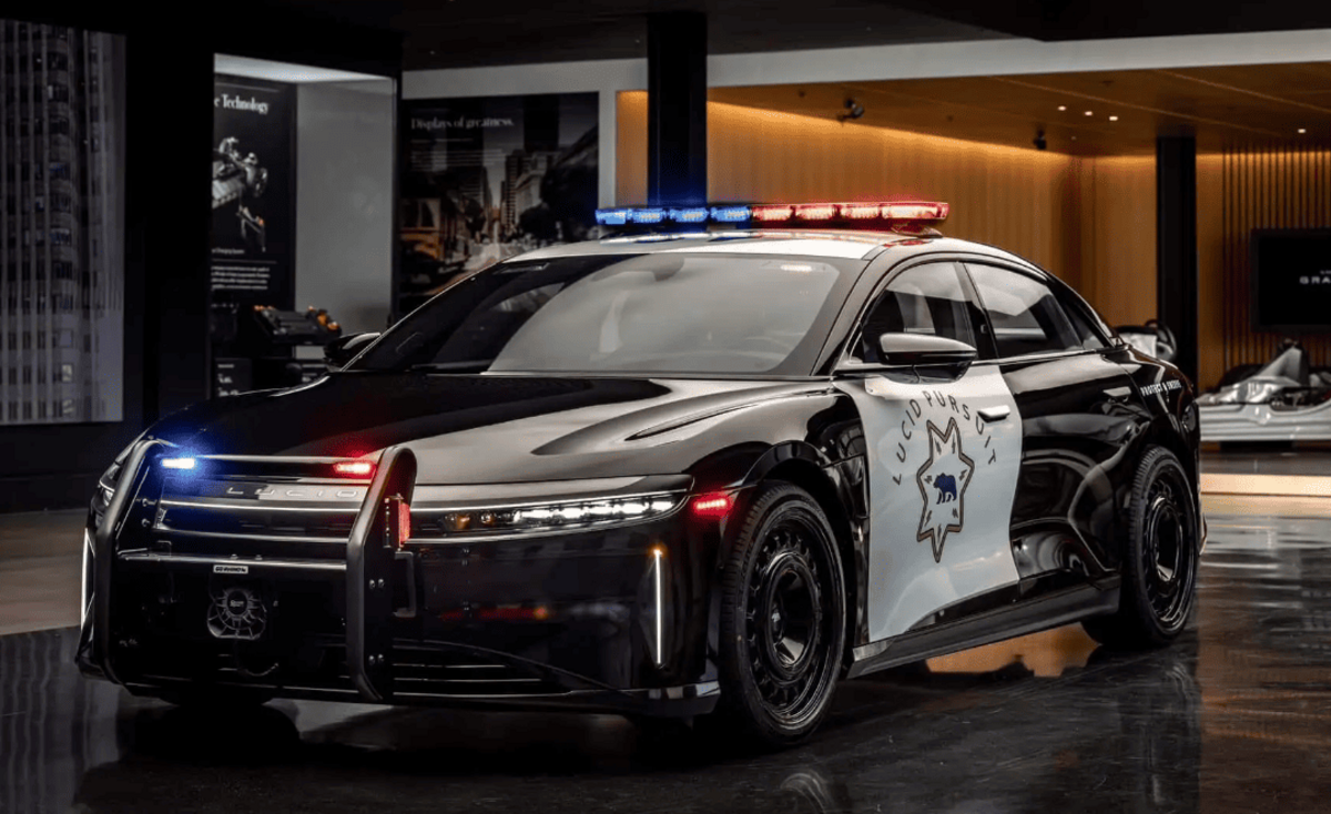 Lucid Air може стати поліцейським автомобілем для патрулювання шосе в Каліфорнії