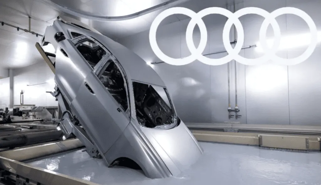 Продажі Audi Group знизилися на 10,9% через складні умови ринку та проблеми з постачанням