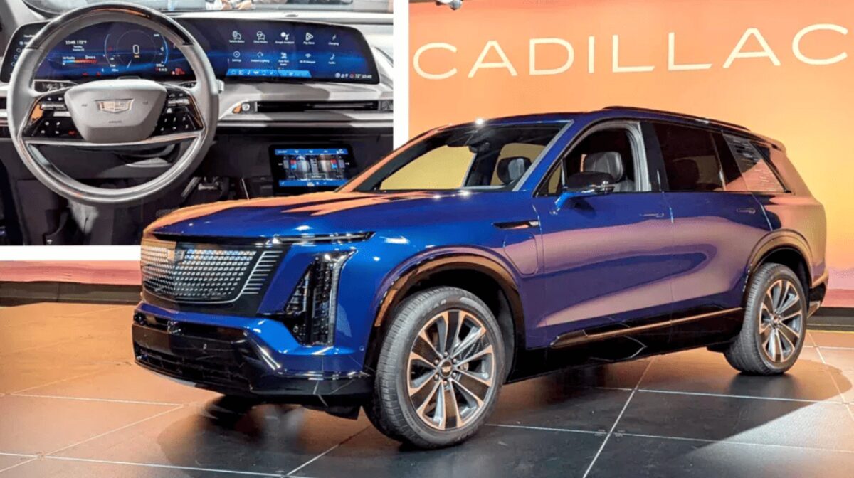 Cadillac представив розкішний електричний кросовер Vistiq 2026