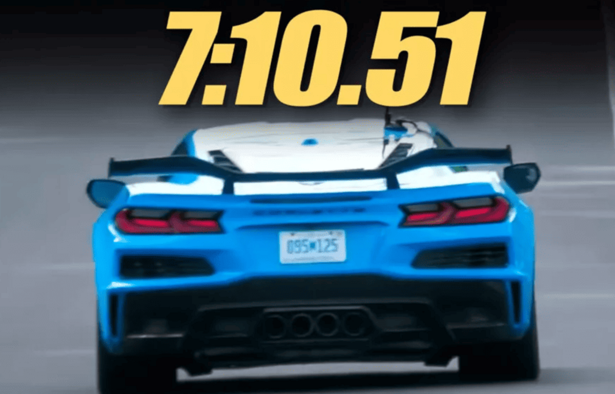 Chevrolet Corvette Z06 показав час кола на Нюрбургрингу