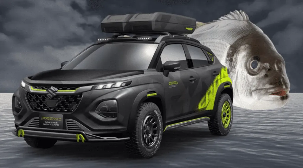 Suzuki представить на Токійському автосалоні концепт Fronx з аксесуарами для рибалки