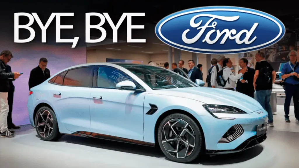 BYD обігнав Ford за обсягом продажів у третьому кварталі 2024 року