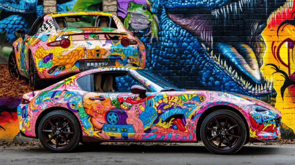 Mazda MX-5 Kabuki Town: Унікальний арт-автомобіль з японським натхненням