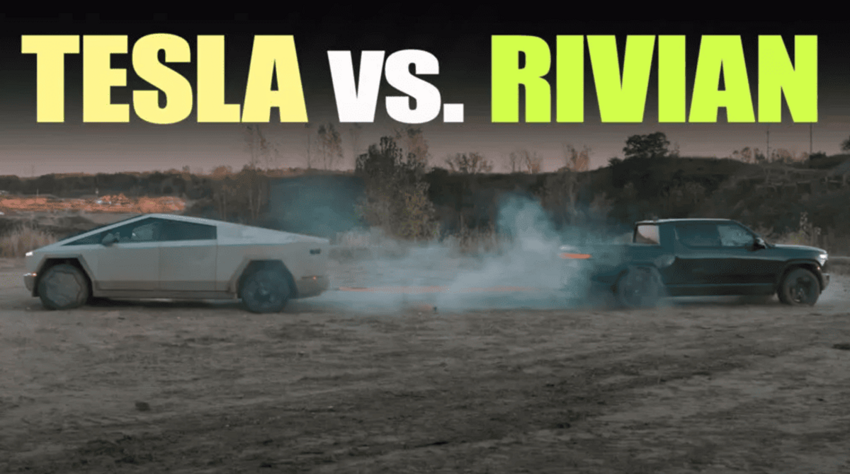 Tesla та Rivian змагаються за лідерство в електричних пікапах