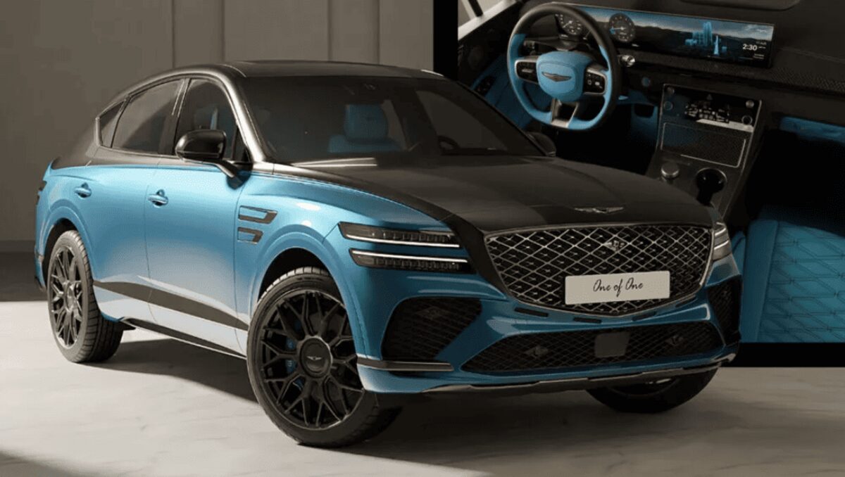 Genesis представила ексклюзивний GV80 Coupe, створений під програмою One of One для Близького Сходу