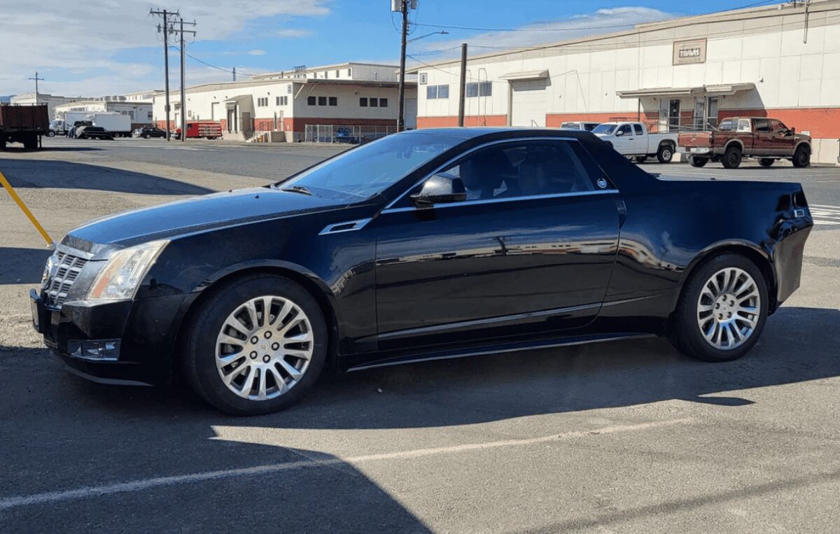 Автомобіль Cadillac CTS перетворений на унікальний пікап у стилі Австралії