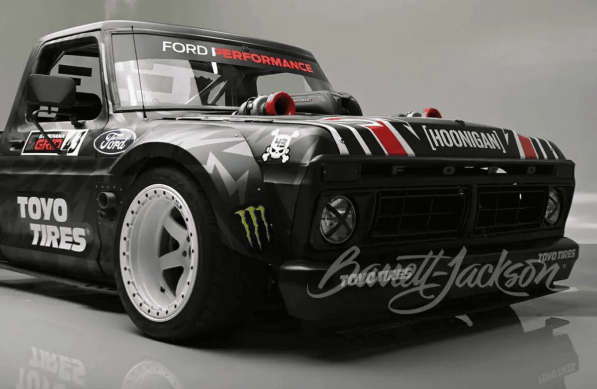Зірковий Hoonitruck Кена Блока виставлений на продаж на аукціоні Barrett Jackson