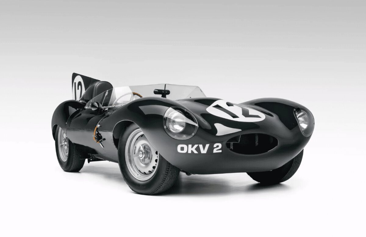 Jaguar D-Type 1954 року може стати одним із найдорожчих на аукціоні