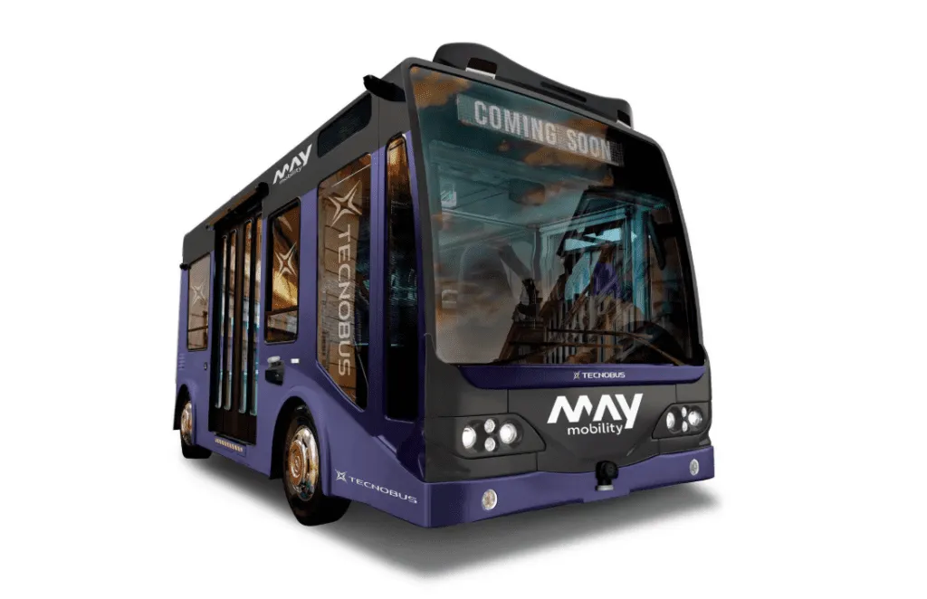 May Mobility представила автономний мікроавтобус для майбутнього громадського транспорту