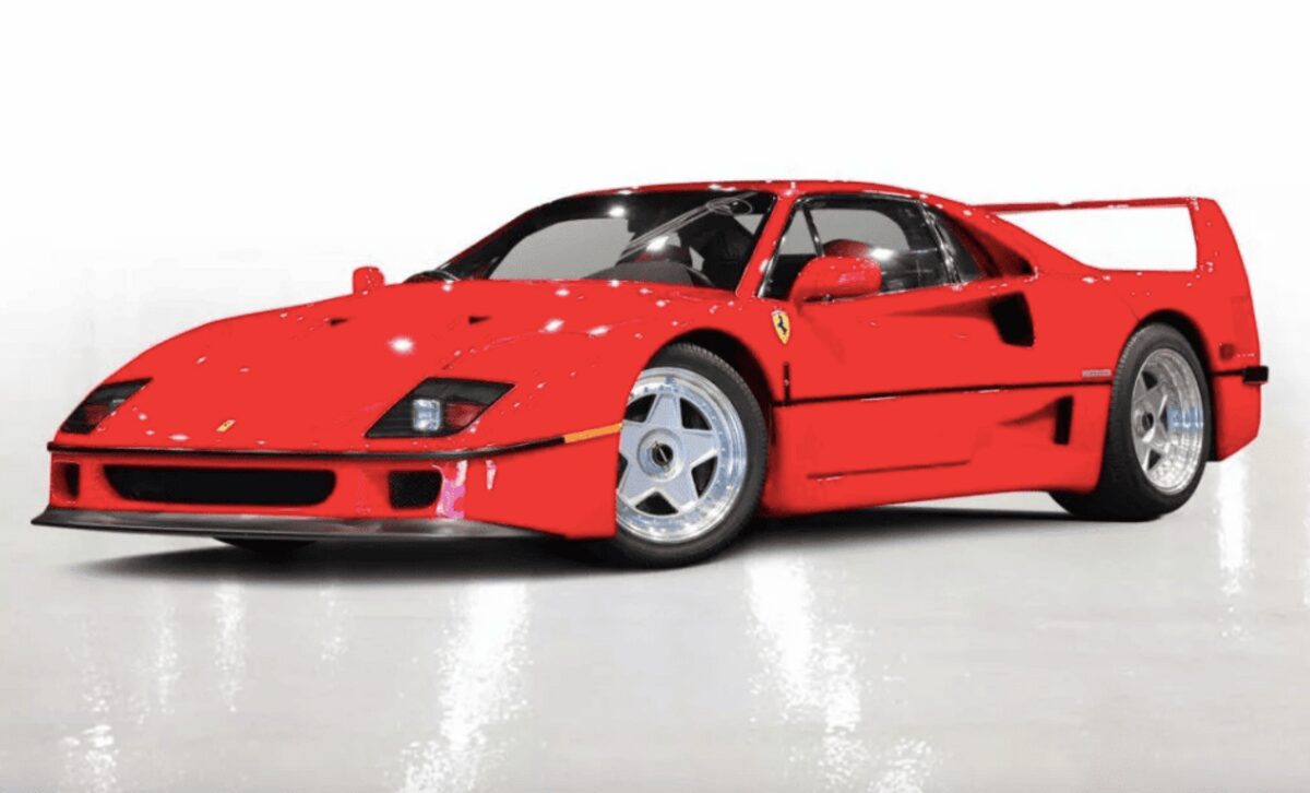 Рідкісний Ferrari F40 у США виставлений на продаж за $3,5 мільйона