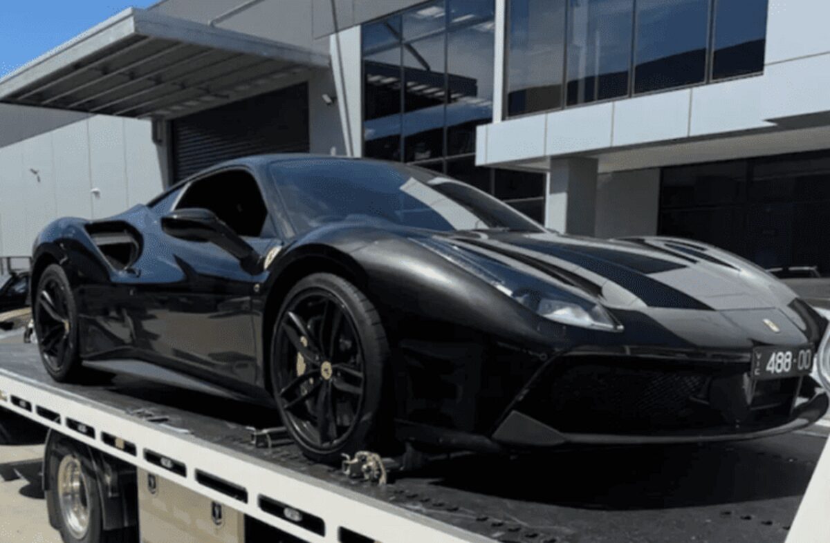 В Австралії знайшли викрадений Ferrari 488 GTB після серії пограбувань