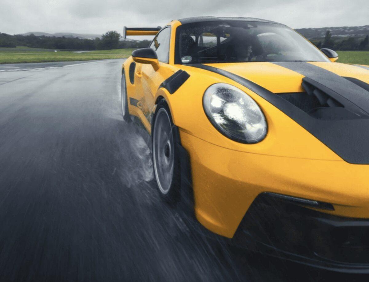 Porsche та Michelin презентували нові шини для 911 GT3 RS, адаптовані до вологої погоди