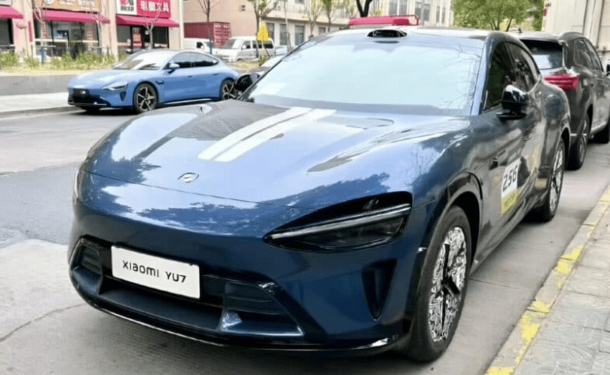 Перший електричний позашляховик Xiaomi YU7 помічений на випробуваннях у Китаї