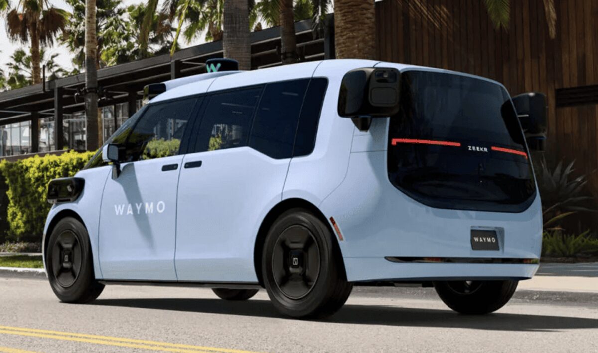 Zeekr відкликав роботаксі Waymo через проблеми з безпекою