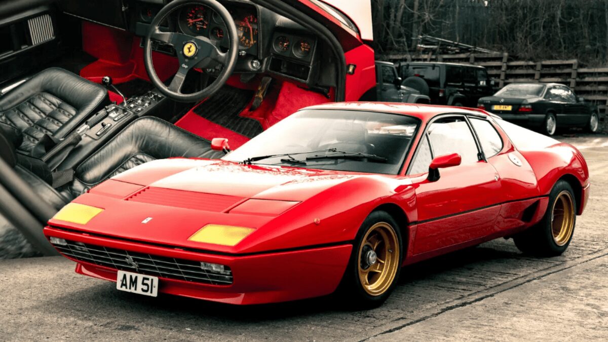 Унікальний Ferrari 512 BB 1977 року виставлений на аукціон у Великобританії