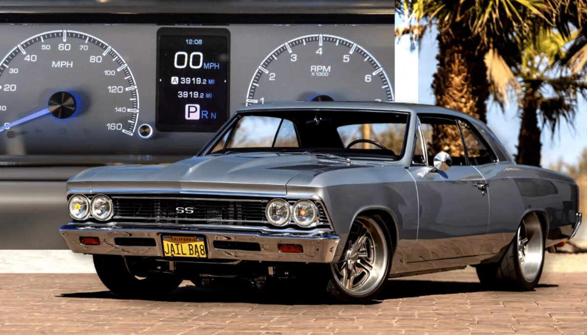 Унікальний рестомод Chevrolet Chevelle 1966 року на аукціоні Mecum