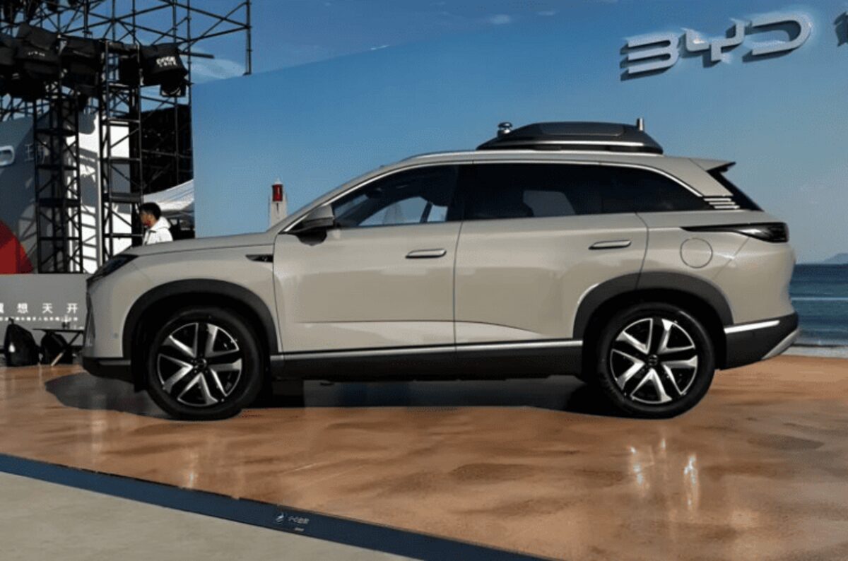 BYD представила новий гібридний SUV Sealion 07 DM-i з інтелектуальною системою водіння