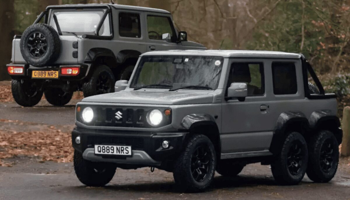 У Великій Британії продають унікальний шестиколісний Suzuki Jimny