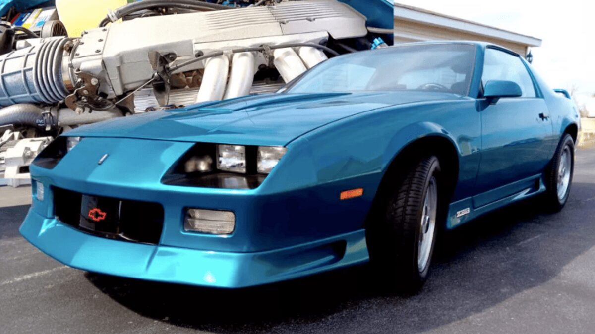 Рідкісний Chevrolet Camaro Z28 1992 року з мінімальним пробігом виставлено на аукціон