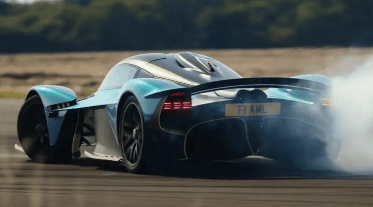 Aston Martin Valkyrie встановив рекорд на трасі Top Gear