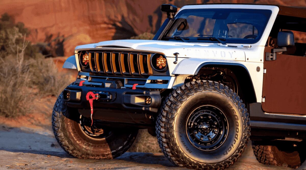 Jeep представив концепт з мобільним табором