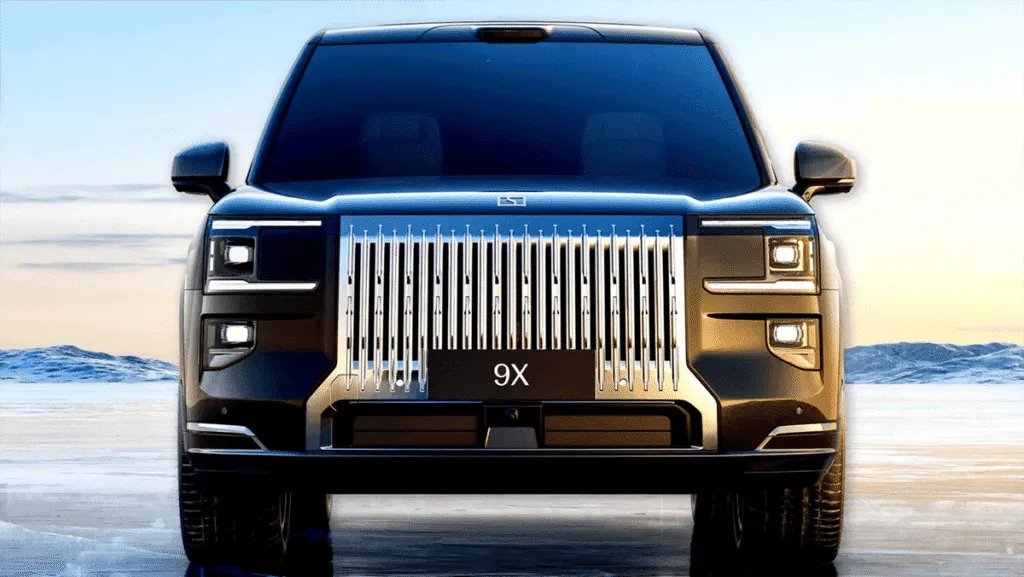 Zeekr представив перші офіційні фото нового флагманського SUV 9X