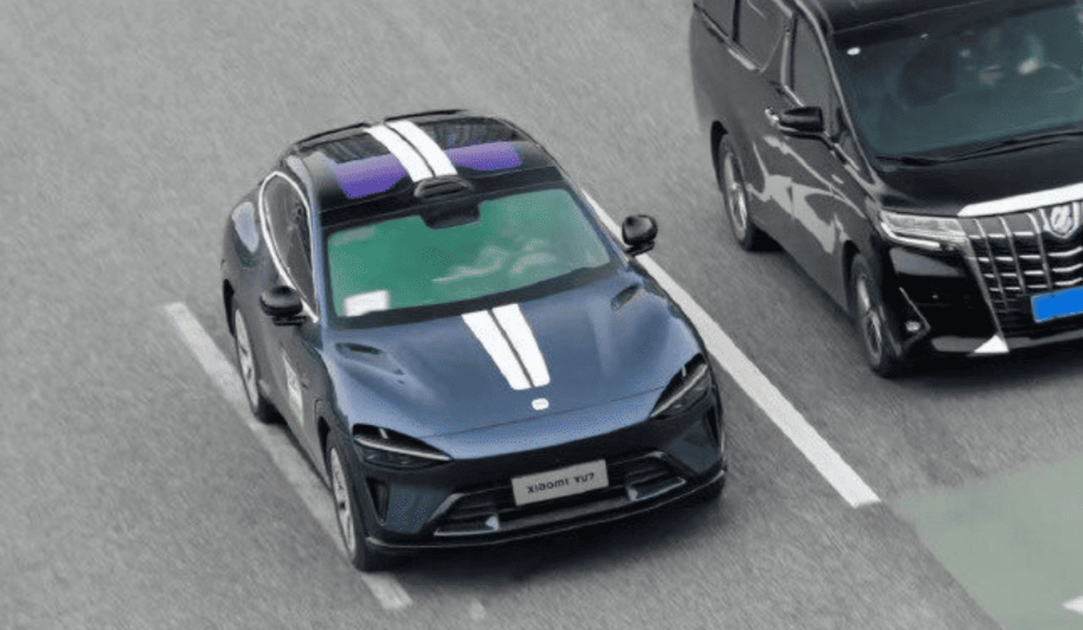 Xiaomi презентує нову технологію даху для YU7 SUV