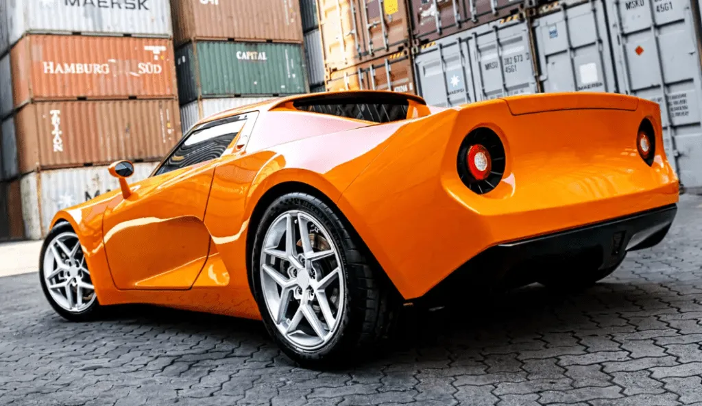 JMEV01: Легкий китайський електричний спортивний автомобіль готовий до запуску