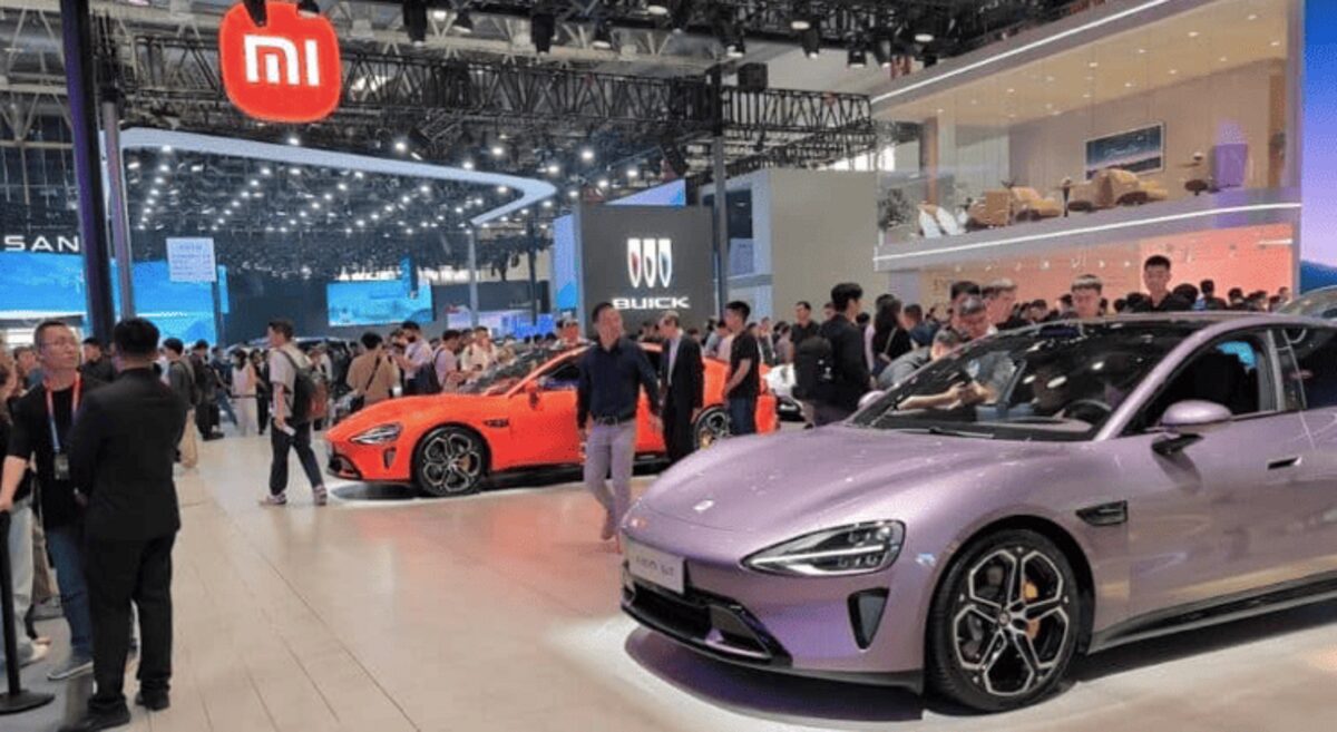 Xiaomi встановила рекорд з поставок електричних автомобілів у березні