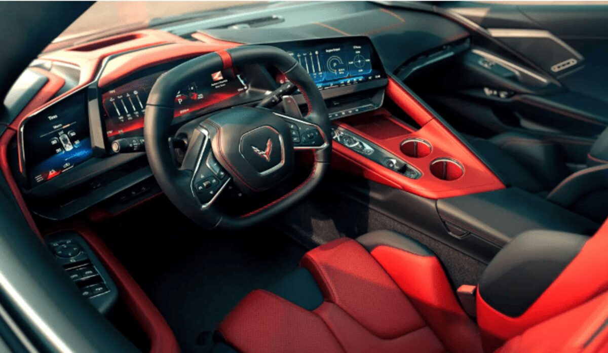 Chevrolet Corvette 2026 року – екрани замість кнопок