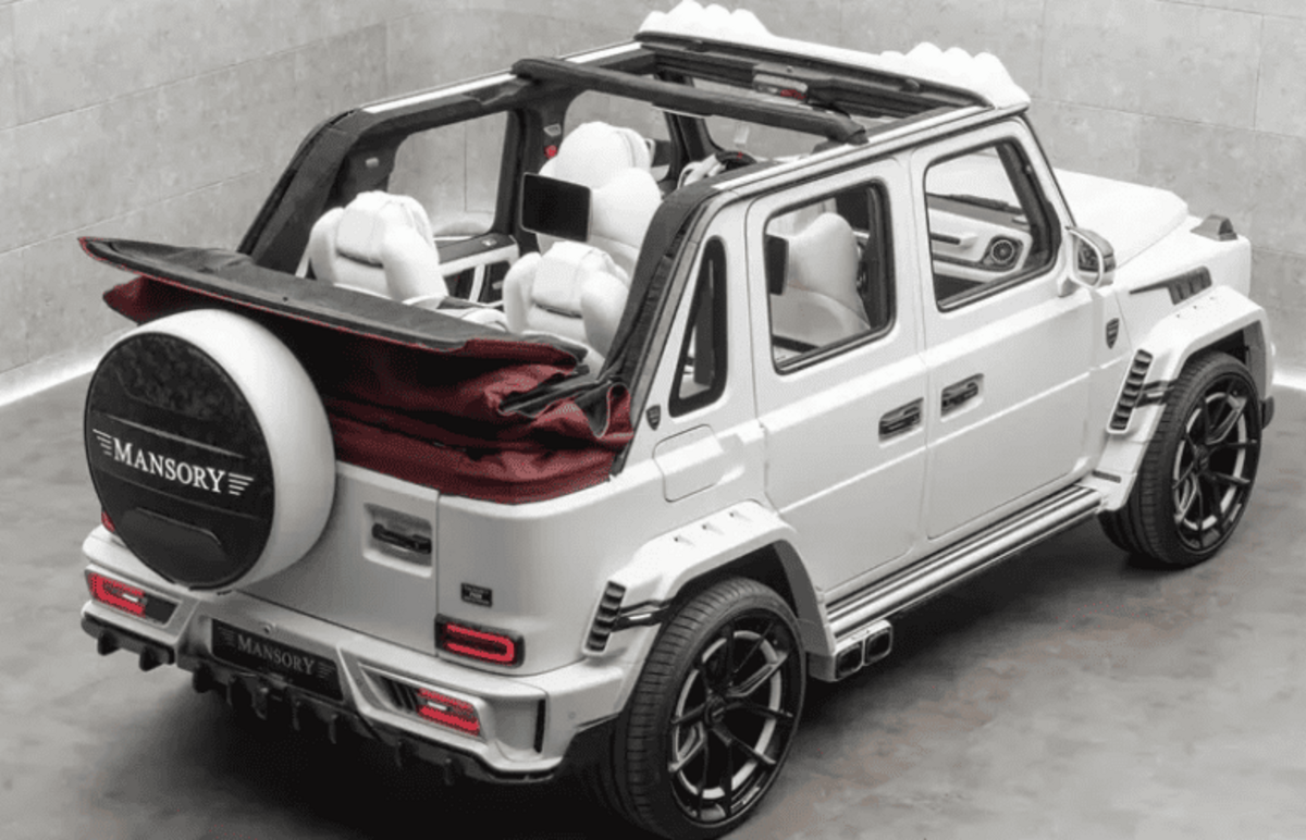 Mansory створив ідеальний новий папамобіль для Лева XIV.