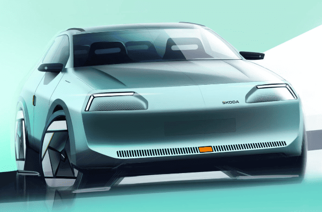 Мінімалістичний Skoda Favorit: електрокар майбутнього