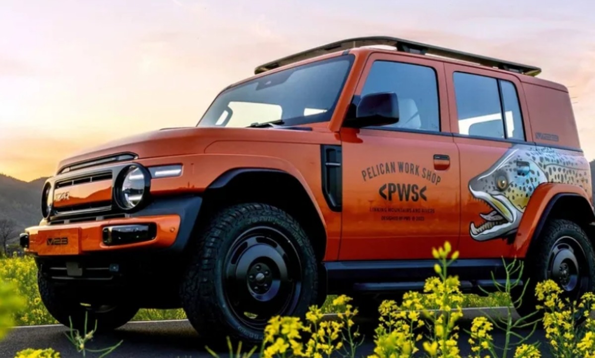 iCaur V23 – це ретро-електричний позашляховик