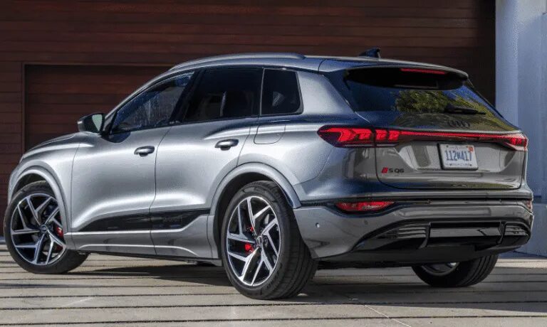 Перший тест Audi SQ6 E-Tron 2025